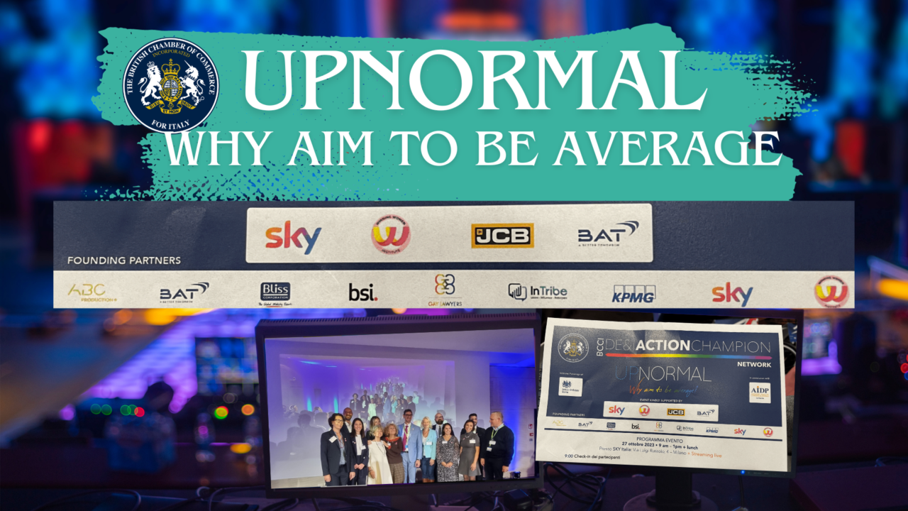 Up Normal INTRIBE The British Chamber of Comemrce for Italy